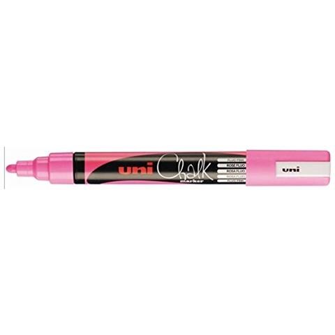 Marker Uni Chalk - Pwe-5m - 1,8-2,5 Mm - Fucsia - 1 Pz - Foto 1