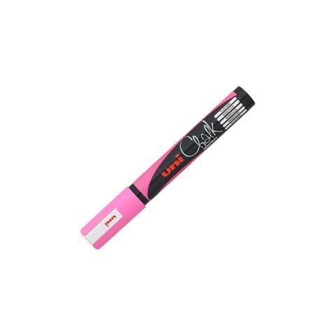 Marker Uni Chalk - Pwe-5m - 1,8-2,5 Mm - Fucsia - 1 Pz - Foto 2