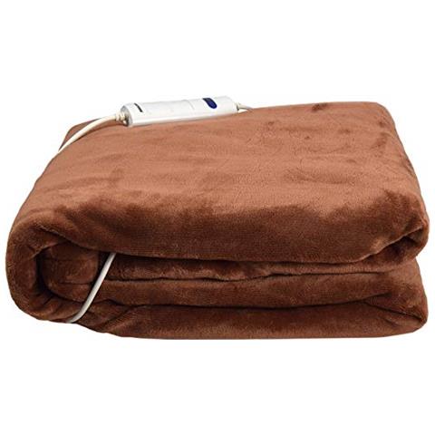 Coperta Termica Xxl Extra Grande, Extra Morbida, 160 Watt, Hd-160w, 180 X 130 Cm, Con 6 Livelli Di Temperatura - Foto 2