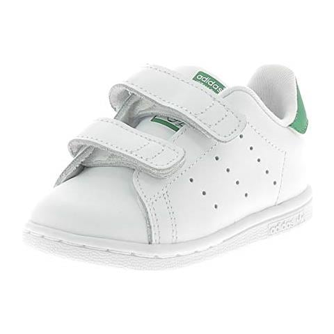 Stan Smith Cfipantofole Unisex Bambinibianco (ftwbla / Verde 000) 19 Us - Foto 1