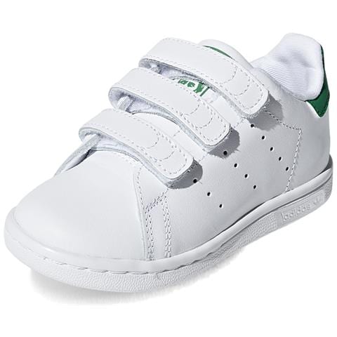 Stan Smith Cfipantofole Unisex Bambinibianco (ftwbla / Verde 000) 19 Us - Foto 11