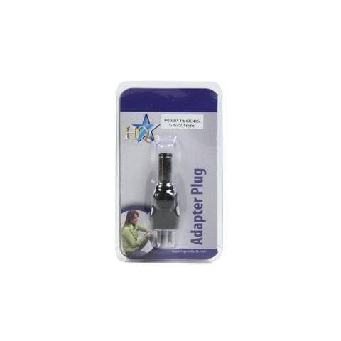 PSUP-PLUG05, 5.5x2.1mm, AC, Maschio / maschio, DC, Nero, P. SUP. EU1000 P. SUP. EU1000U P. SUP. EU1500 P. SUP. EU24W P. SUP. EU27W P. SUP. EU36W P. SUP. EU600 P. SUP. EU600U - Foto 1