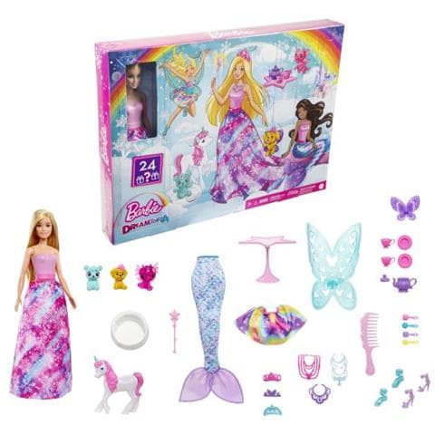 Barbie - Calendario Dell'avvento Dreamtopia - Bambola - 3 Anni E + - Foto 1