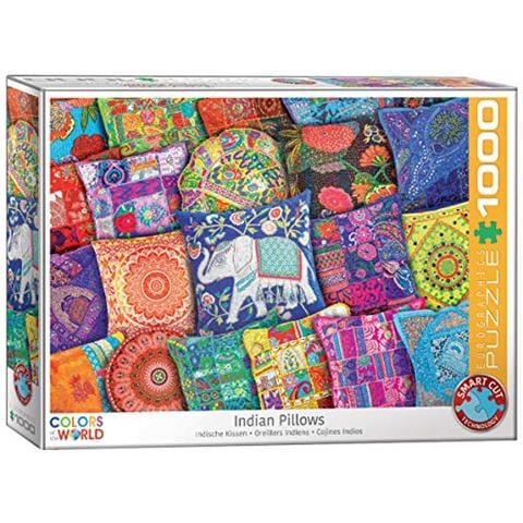 6000-5470 Cuscini Indiani Puzzle Da 1000 Pezzi - Foto 1