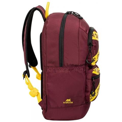 Erebus Borsa Per Notebook 33,8 Cm (13.3"") Zaino Borgogna - Foto 2