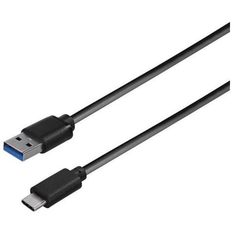 Hapena 3113120102 Cavo Usb 1 M Usb 3.2 Gen 1 (3.1 Gen 1) Usb A Usb C Nero - Foto 1
