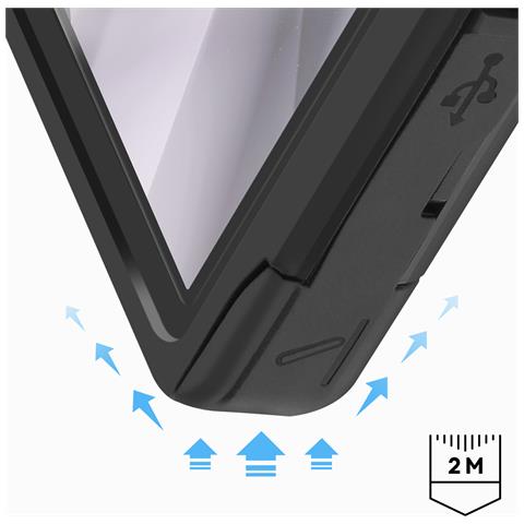Cover Per Samsung S24 Ultra Impermeabile Ip68 Protezione Completa, Nero - Foto 2