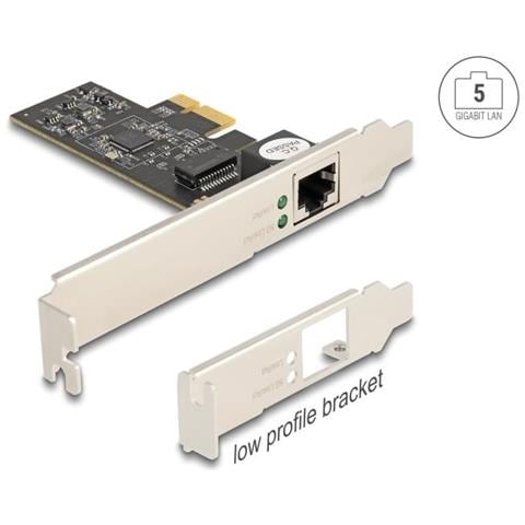 Scheda Pci Express X1 Per 1 X Rj45 5 Gigabit Lan Rtl8126 - Foto 4