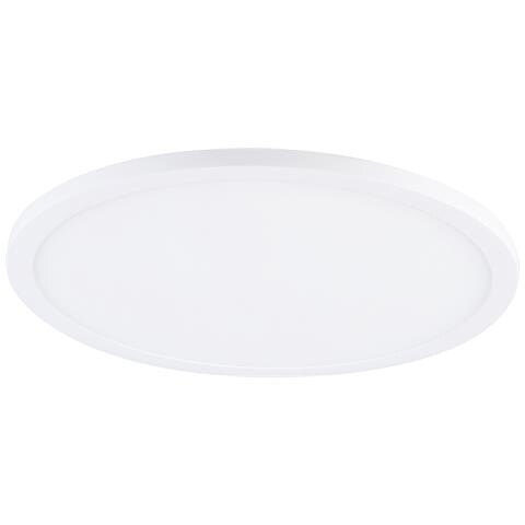 Faretto Ad Incasso Moderno Fueva Flex Alluminio Bianco Led Integrato 22w - Foto 1
