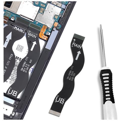 Connettore Schermo Originale Galaxy S23 Ultra, Nero - Foto 2