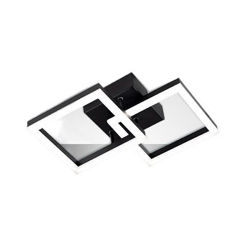 Plafoniera Bard A Led Moderna 21w Nero 3394-28-101 - Foto 1