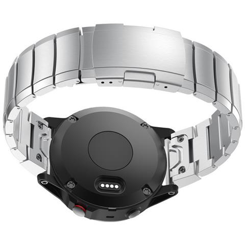 Cinturino In Titanio A Sgancio Rapido Per Garmin Fenix 7x 6x Pro 5x Plus Silver 22 Mm - Foto 3
