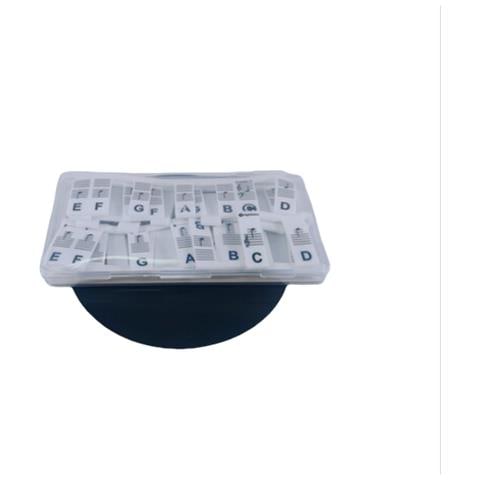 Adesivi In Silicone Per Tasti Di Pianoforte A 61 Tasti Black - Foto 2