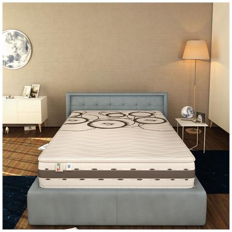Materasso Memory Alto 25 Cm | Certificato Sanitized | Fascia Traspirante 3D | Notti d'Argento Plus Piazza e Mezzo 120x200 cm - Foto 2