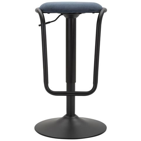 Sgabello Alto Mf449 - Blu - Metallo - 41x41x61 Cm - Foto 2