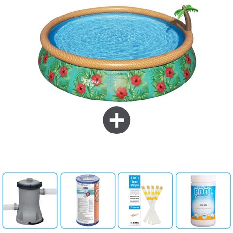 Piscina Fuori Terra - In Giro - 457x84 Cm - Multi - Include Accessori Coordinati Cb49 - Foto 1