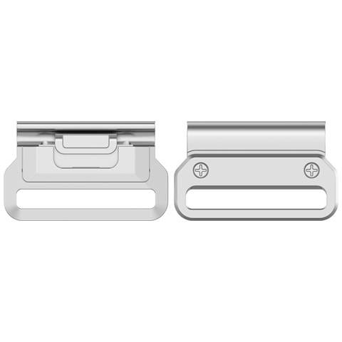 Connettore A Sgancio Rapido Per Orologio Garmin Da 26 Mm, Argento (confezione Da 2) 20 Mm - Foto 1