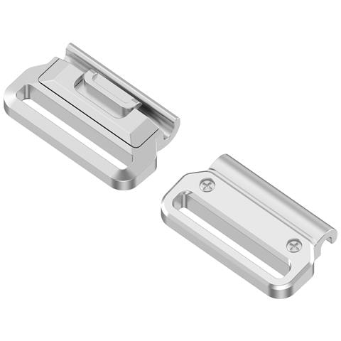 Connettore A Sgancio Rapido Per Orologio Garmin Da 26 Mm, Argento (confezione Da 2) 20 Mm - Foto 2