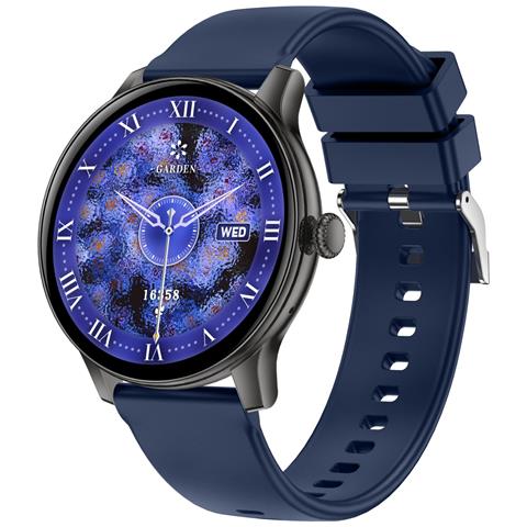 Smartwatch Multifunzionale Con Monitoraggio Della Salute E Bluetooth Per Chiamate Blue - Foto 1