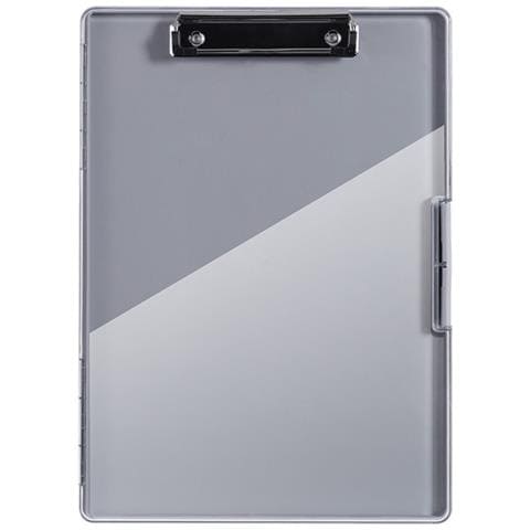 Cartella Portadocumenti Scrivibile Trasparente - Organizzatore A4 Con Superficie Lavagna E Porta Penna Darkgrey - Foto 1