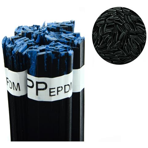 Saldatore Plastica Pp Nero 100g - Barra 12mm | Temperatura Fusione 260-330°c | Uso Professionale In Auto, Industria, Elettronica - Foto 1