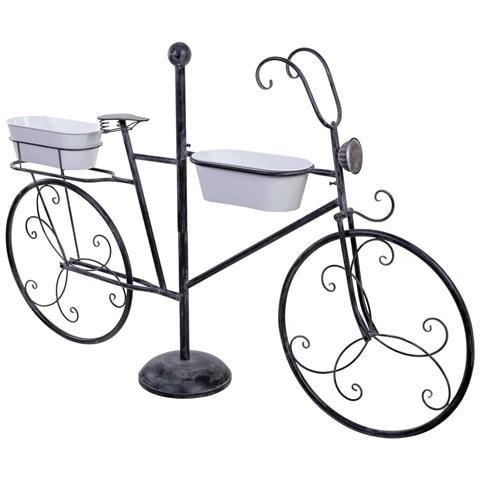 Espositivo Bici In Metallo Con Due Vasche 175x29x108h Cm - Foto 1