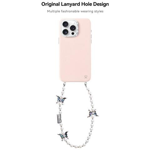 Cover per iPhone 16 Pro - PC+Pelle /PU, Bianco, MagSafe - Foto 2