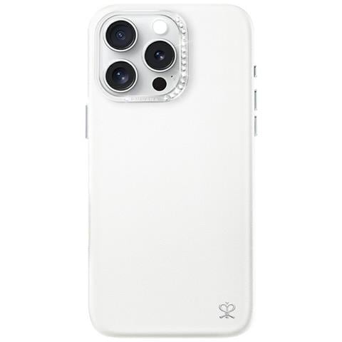 Cover per iPhone 16 Pro - PC+Pelle /PU, Bianco, MagSafe - Foto 4