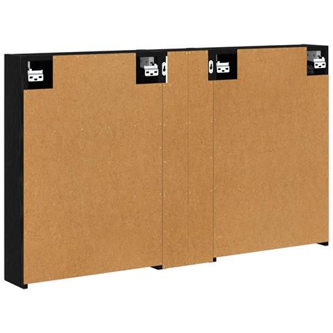 Set di Armadi da Bagno con lo scaffale 3 pcs 120 x 14,5 x 70 cm - Foto 9