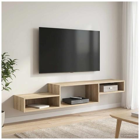 Mobile TV da Parete A parete Rovere Sonoma 150 x 28 x 26 cm - Foto 2