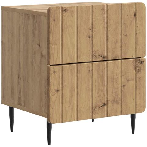 Armadio da Notte Rovere Artigianale 43 x 34,5 x 49,5 cm - Foto 1