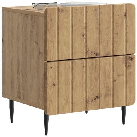 Armadio da Notte Rovere Artigianale 43 x 34,5 x 49,5 cm - Foto 2