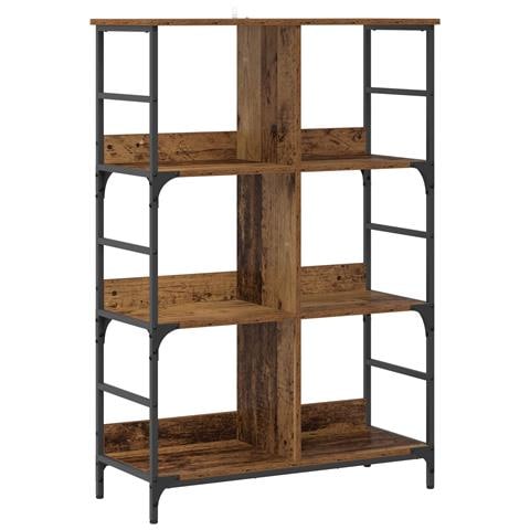 Libreria Legno antico 78,5 x 33 x 117,5 cm metallo PB - Foto 1