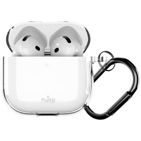 Custodia Airpods 4 Sottile Trasparente Puro - Foto 2