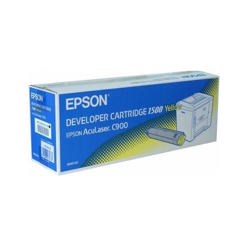 C13S050155 Toner Originale Giallo AcuLaser C900N Capacità 1500 Pagine - Foto 3