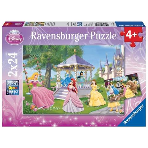 Puzzle Disney Princess 2 x 24 pz 26 X 18 cm 08865 - Foto 4