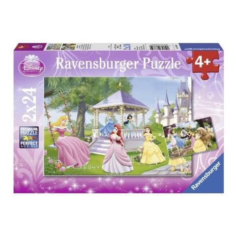 Puzzle Disney Princess 2 x 24 pz 26 X 18 cm 08865 - Foto 1