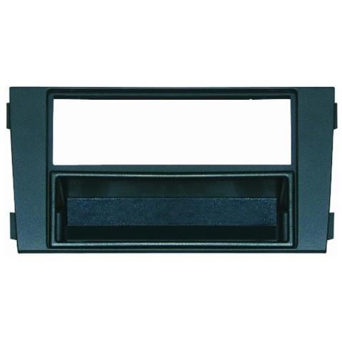 Adattatore autoradio Mascherina cornice con foro ISO-Doppio ISO- Doppio DIN colore nero Audi A6 03301 - Foto 1