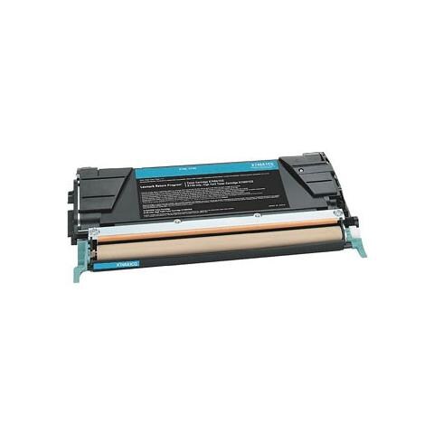 TONER COMPATIBILE -  C746 Ciano Per Lexmark C746dn C746dtn C746n C748de C748dte C748 7000 Pagine C746h1cg - Foto 1