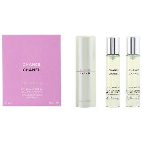 Chance Eau Fraiche Edt Vaporizador Twist &spray 3 X 20 Ml - Foto 2