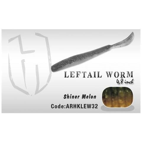 Leftail Worm 4,8' Shiner Melon - Foto 1