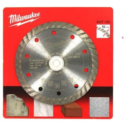 Disco Diamantato Universale Dut Diametro 125 Millimetri Turbo Taglio 4.932.399,5270 - Foto 3