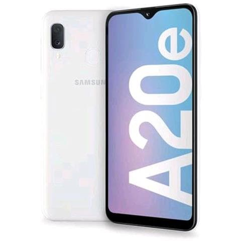 Galaxy A20e 32 GB 4G / LTE Dual Sim Display 5.8" HD+ Slot Micro SD Fotocamera 13 Mpx Android Europa Bianco - Foto 1