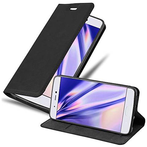 Custodia Compatibile Con Xiaomi Mi 5s In Nero Di Notte - Coperchio Protettiva Con Chiusura Magnetica, Funzione Stand E Tasca Per Le Carte - Foto 1