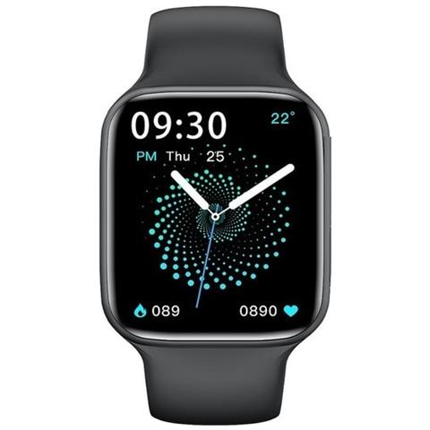 HTN - Smartwatch Nero Schermo Hd Da 1,75 Pollici 44mm Serie 6 Chiamata  Bluetooth Quadranti Fai Da Te Fitness Smart Watch Men Wamen Per Androis Ios  | orologi Intelligenti - ePRICE
