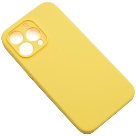 Custodia Tpu Silicone Lite Cover Soft-case Per Apple Iphone 13 Pro Yellow - Foto 1