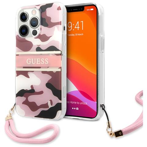 Hard Cover Camo Strap Pink, Iphone 13 Pro, Guhcp13lkcabpi (guhcp13lkcabpi) - Foto 2