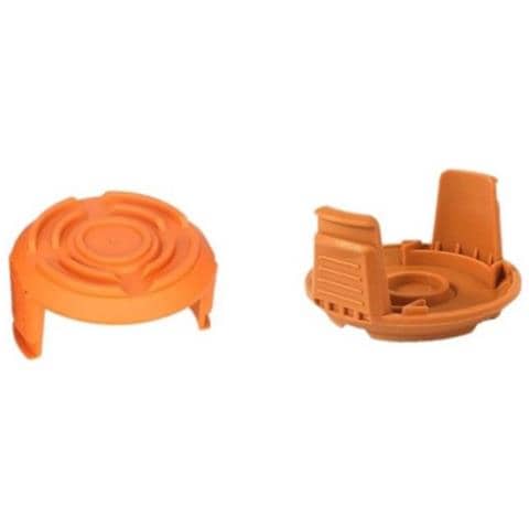 Confezione Da 6 Bobine Di Ricambio Wa0010 Per Decespugliatore Con Cappuccio Per Worx Weed Eater Arancia - Foto 4