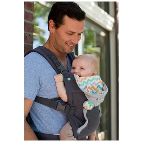 Zaino Porta Bambino Cuddle Up Bear Grigio + 0 Anni + 0 Mesi - Foto 2