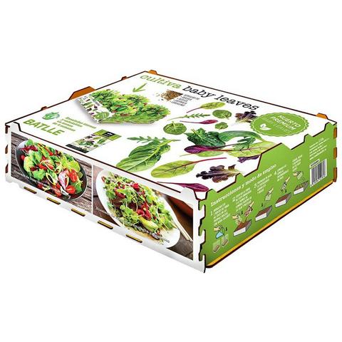 Set Di Coltivazione Batlle Baby Leaves Insalate 40 X 29 X 10,5 Cm 2,6 Kg - Foto 2